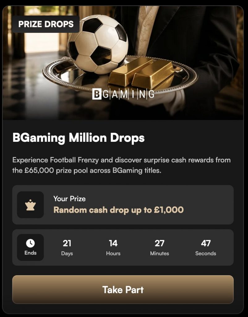 harrys casino bonus