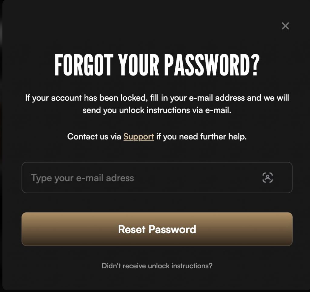 harry casino password