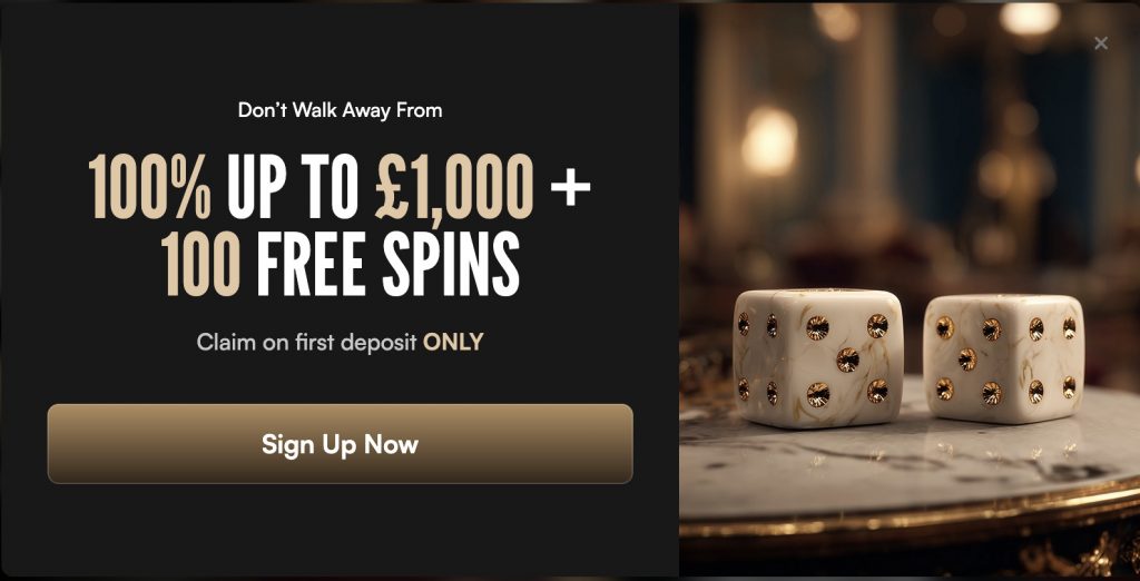 harryscasino signup bonus